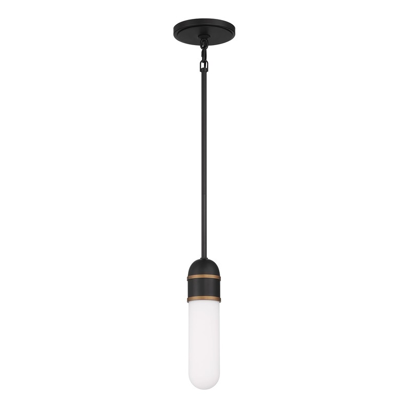 Crystorama Brian Patrick Flynn Capsule 1 Light Matte Black +