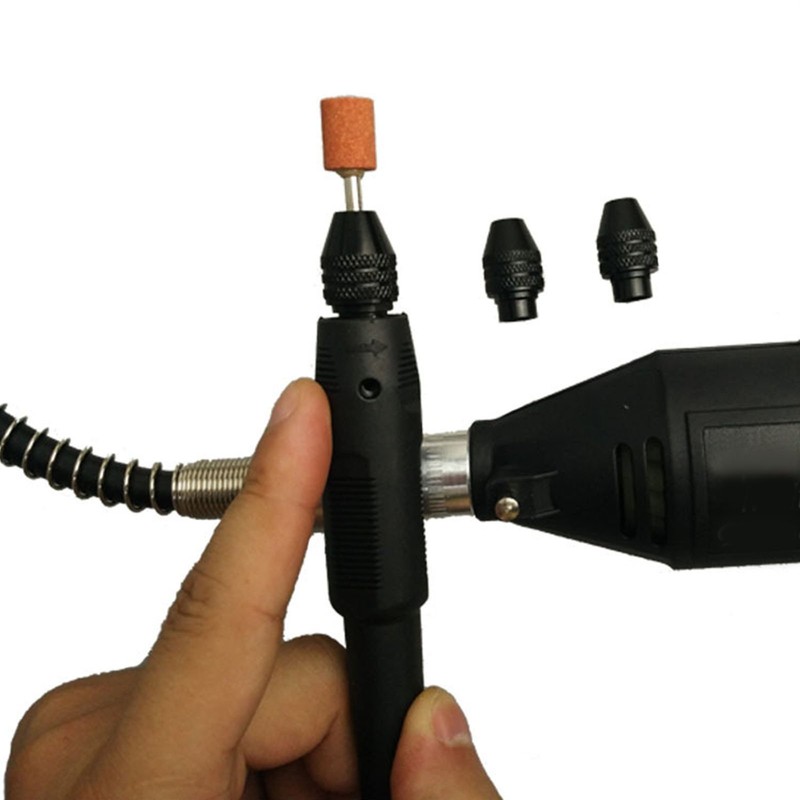 HALJIA Flexible Drill Shaft Extension Keyless Chuck Compatible Tool Accessory