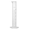 Sourcingmap Plastic Graduated Cylinder, 25ml Measuring Cylinder, Science Test Tube