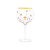Gin Glass Busy Bees