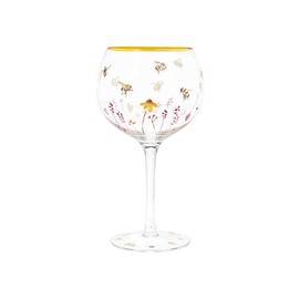 Gin Glass Busy Bees