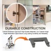 10 Pack 86 Degree Angle Restrictor/Restriction Clip for Soft Close