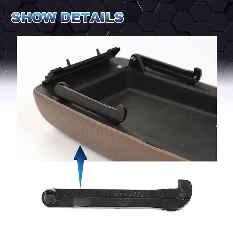 PIT66 Center Console Armrest Lid, Compatible with 1995 1996 1997