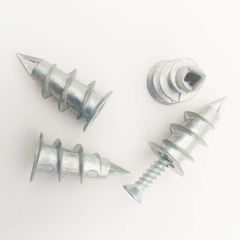 Plasterboard Fixings, Metal Self Drilling Plasterboard Screws Raw Plugs Cavity