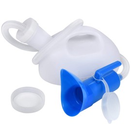 Female Urinal, Urinals for Women, 2000ml Urine Bottle for Women, 3 in 1 Portable Female Urinals, Spill Proof Men's Potty Portable Urinal, 45.2" Long Tube with Lid for Camping Car Travel Pregnant Women