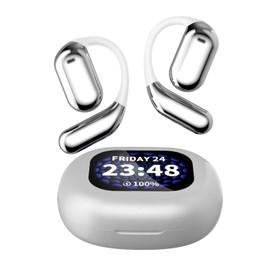 AI Language Translator Earbuds,Real Time Language Translator Earbuds144 Languages & 8 Offline for Travel Business(Silvery)