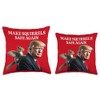 Make Squirrels Safe Again Peanut The Squirrel P'Nut Trump Throw
