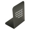 Q-Connect L-Shaped Metal Bookend - Pack of 2, Black