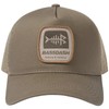 BASSDASH Trucker Hat Embroidered Patch Adjustable Baseball Cap Mesh Back