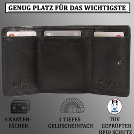 MATADOR 556 Small Mini Purse, black, coin purse