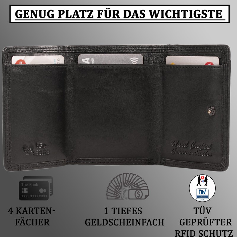 MATADOR 556 Small Mini Purse, black, coin purse