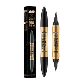 Dual-Ended Eyebrow Pencil - 2-in-1 Waterproof and Long Lasting Brow Pen for Hair-Like Brows