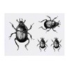 4 x 'Beetle' Temporary Tattoos (TO00034955)