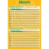 Bloom Grow A and B 2.5 Liter Set Yellow Bottles