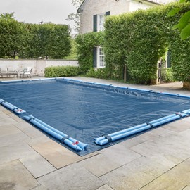 Doheny’s Commercial-Grade Winter Pool Covers for Inground Pools | Featuring Doheny’s Exclusive Tear Resistant Weave | 20' x 40' Economy 4 Year