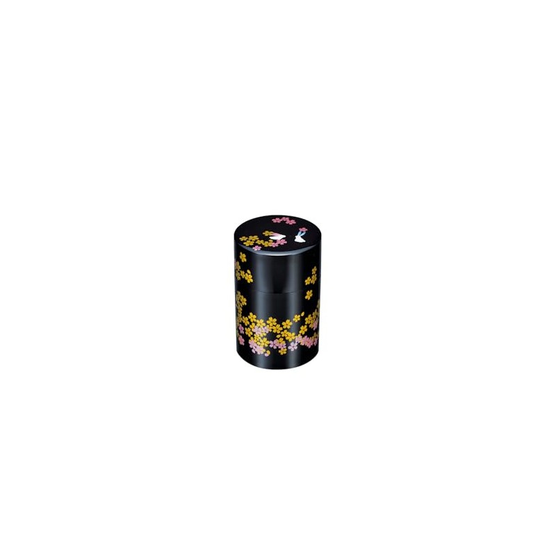 Nakatani Brothers Shokai Yamanaka Lacquerware Tea Caddy (with inner lid),