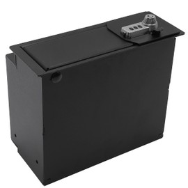 Storage Box Center Console Gun Safe Compatible with 2009-2014 Ford F-150/Raptor Heavy-duty Steel Anti-theft