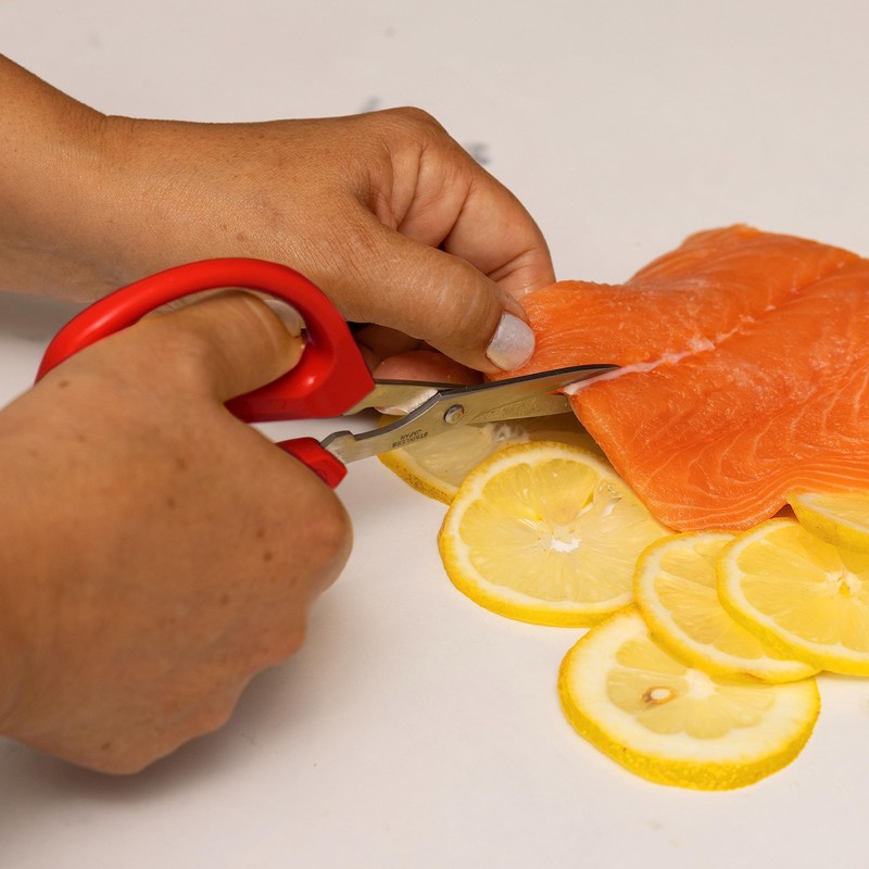 Joyce Chen Original Unlimited Kitchen Scissors with Red Handles, 2