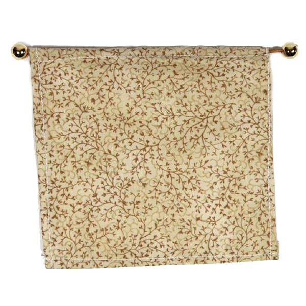 Melody Jane Dollhouse Beige Patterned Roller Blind Miniature 1:12 Scale