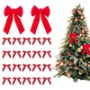 2 x large gift bow, large bow, gift, large red