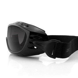 Bobster Night Hawk, Gloss Black Frame, Smoked Photochromic Lens