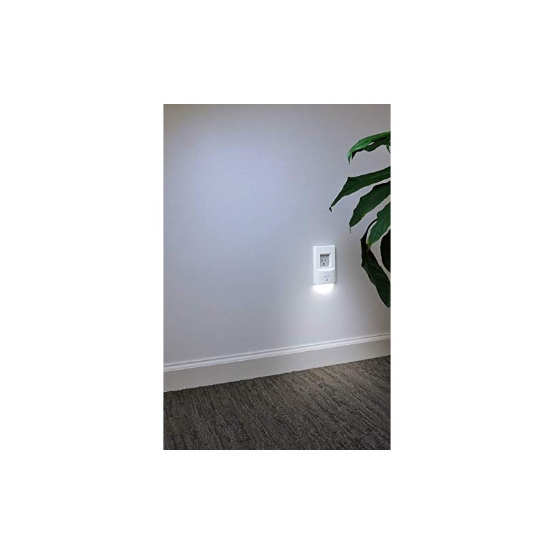 Power Failure LED Night Light Wall Plate, Dusk to Dawn