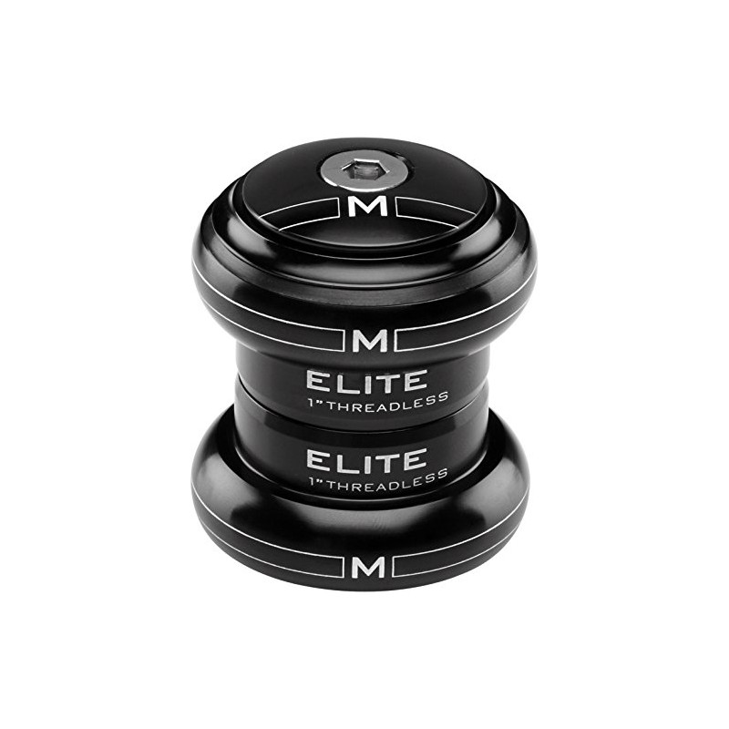 M Part Elite black threadless headset 1 inch