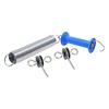 VOSS.farming Torgriff-Feder-Set, inkl. Torgriffisolatoren Weidezaun Weidezaungerät Weidezauntor Eingang Torgriffset Torset