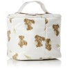 Gelato Pique PWGB221667 OWHT Women's Gelato Bear Pattern Vanity Pouch,
