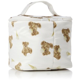 Gelato Pique PWGB221667 OWHT Women's Gelato Bear Pattern Vanity Pouch, OWHT