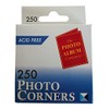 The Photo Album Company Dispenser Box with 250 Photograph Photo Corner - Clear PACK OF 3
