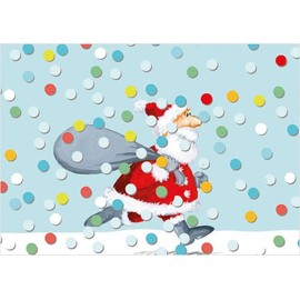 Postcard A6 • 33138 "Confetti Snow" by Inkognito • Artist: Henning Löhlein • Christmas