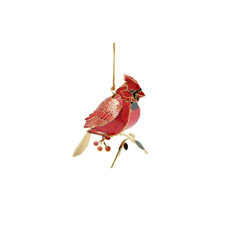 ChemArt Beacon Design 3D Cardinal Ornament