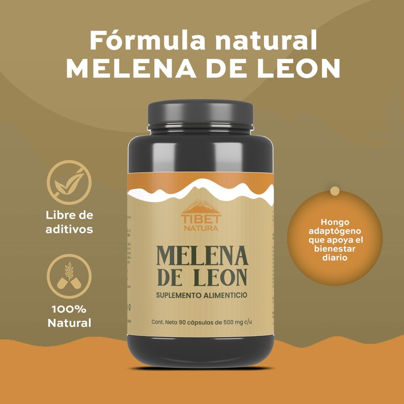 TIBET NATURA - Melena de León - 90 Cápsulas de