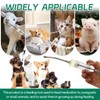 30ml Reusable Goat Syringe with 2 Drench Nozzle,Adjustable Dosage Detachable