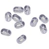 (, Needle Cases-White-Rubber, Super Swivel Beads (Clear) P1150 