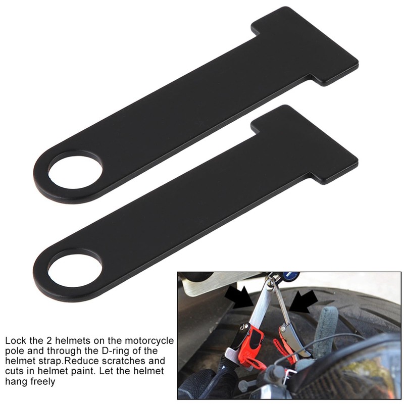 Helmet Strap DRing Lock Stainless Steel Motorcycle Universal for Ho