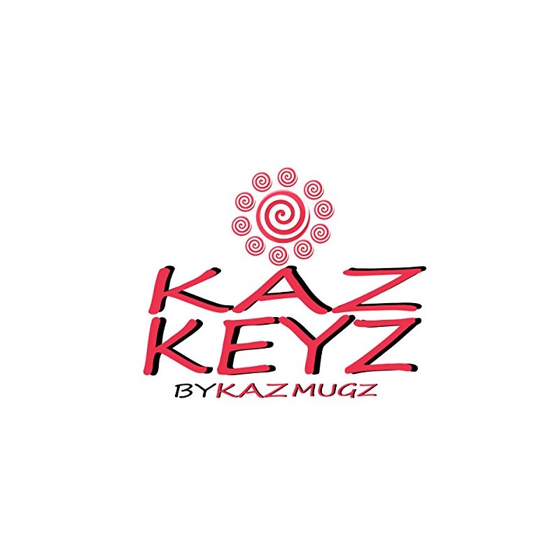 KAZMUGZ Doberman Dog KEYRING. Heavy quality metal gift keyring. Double