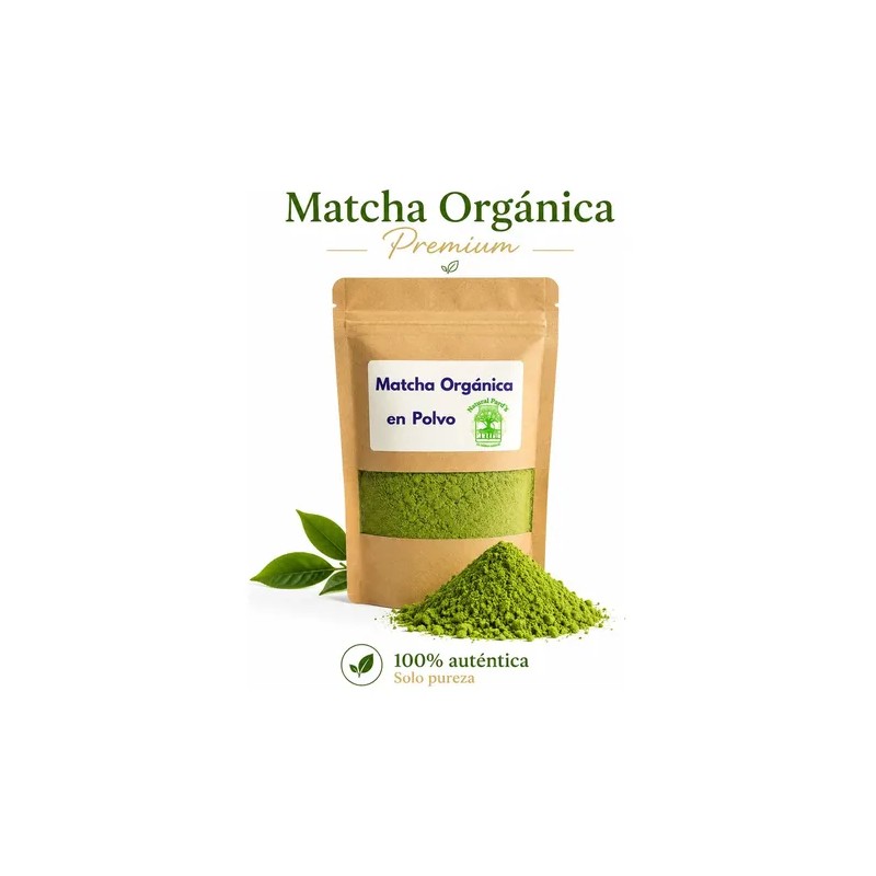 Té Matcha Orgánica Premium 100 Natural Polvo 500g