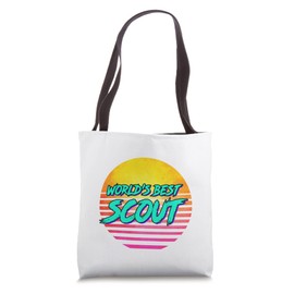 Funny Retro Scout Tote Bag