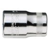 Bahco SB6700SM-10 1/4-Inch 6 Edge Socket Wrench Insert, Silver, 10