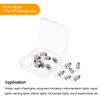 MECCANIXITY E10 Screw Base Miniature Bulbs 12V/3W Warm Yellow Light