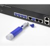Renkforce RJ45 LAN Port Lock RF-4695228 Set of 12 Blue