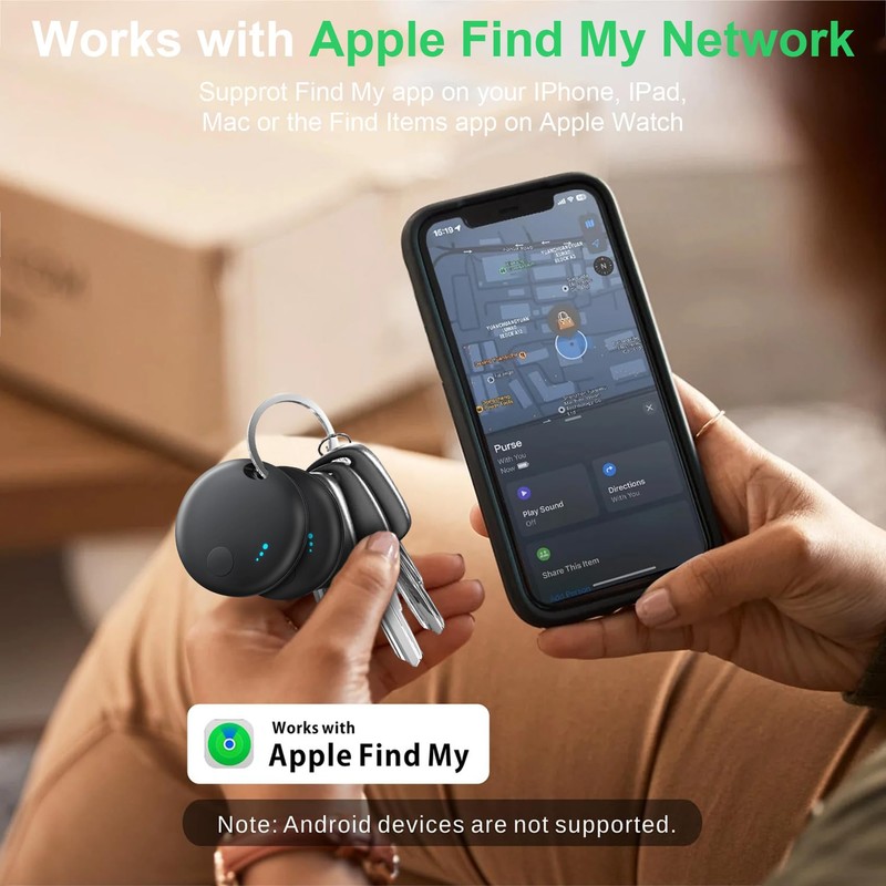 Air Tag Key Finder Pack of 4, Air Tags Smart