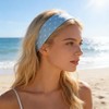 7 Pack Polka Dot Headband Set, Multi Color Non-Slip Elastic