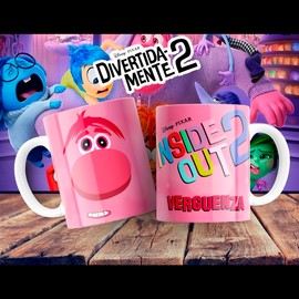 Taza para cafe o te de las emociones de intensamente 2 para regalo 325 ml 11 oz sublimada (12)