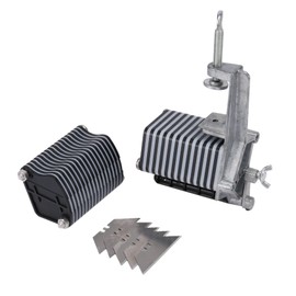 Anlayliay Leather Table Top Lace Cutter for Fringe Braiding Strip Belts and Lace (Come with 5 Blades)