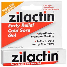 Zilactin Zilactin Blairex Cold Sore Gel, 0.25 oz by Blairex (Pack of 3)