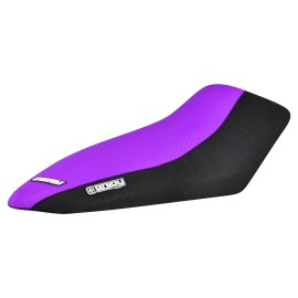 Enjoy Mfg Kawasaki Z 125 Pro Seat Cover Z125 Gripper   BLACK / PURPLE standard #171
