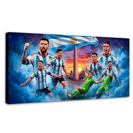 CANVAS REVOLUTION | Cuadro Decorativo Canvas Copa del Mundo 2026 | Arte Decorativo | Decoración de Interiores | Cuadros para Sala Comedor Recámara Ofi